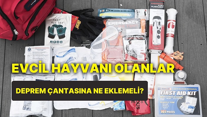 Depremden Sonra Belki de Hayatımızı Kurtaracak Deprem Çantamızda Neler Olmalı?