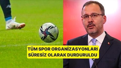 Yaşanan Büyük Deprem Nedeniyle Türkiye'de Tüm Spor Organizasyonları İkinci Bir Duyuruya Kadar Durduruldu