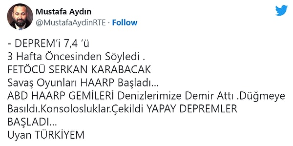 Depremi İstanbul'a demir atmış ABD gemisine bağlayanlar, hatta elçiliklerin kapatılmasının dahi bu sebeple olduğunu söyleyenler de oldu.