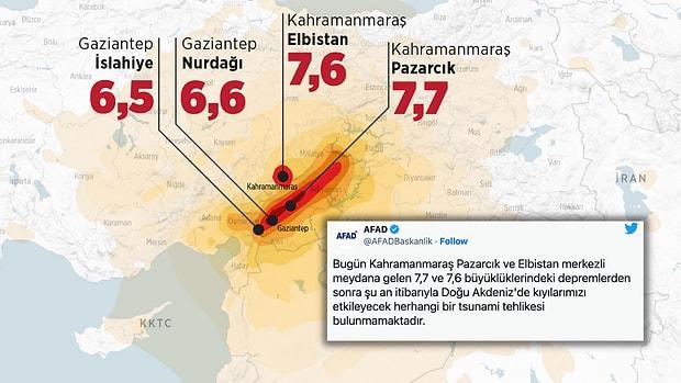AFAD: "Doğu Akdeniz'de Bir Tsunami Tehlikesi Bulunmuyor"