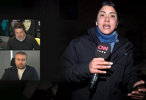 Muhabir Fulya Öztürk ile Adem Metan ise Adıyaman’dan Cüneyt Özdemir'in YouTube’daki canlı yayınına bağlandı.