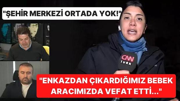 'Şehir Merkezi Ortada Yok!' Adem Metan ile Fulya Öztürk, Adıyaman'dan Cüneyt Özdemir'in Yayınına Bağlandı!