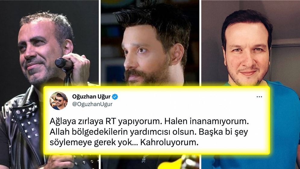 Tüm Türkiye'yi Sarsan Kahramanmaraş Depremi'nin Ardından Ünlülerden de Mesajlar Gecikmedi