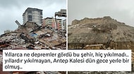 Kahramanmaraş'ta Meydana Gelen Depremden Etkilenen Gaziantep'te Durumun Ciddiyetini Gözler Önüne Seren Anlar