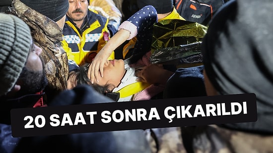 Enkaz Altından 20 Saat Sonra Yaralı Olarak Çıkarıldı