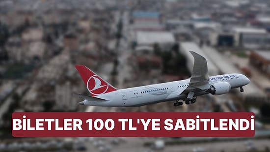 THY Deprem Bölgelerinden Uçuşları 100 TL'ye Sabitledi