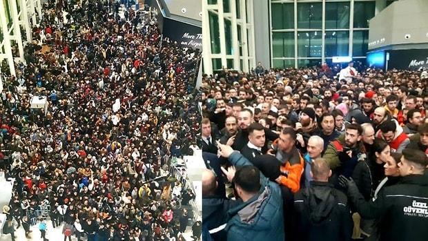Binlerde Yardım Gönüllüsü Deprem Bölgesine Gitmek İçin İstanbul Havaalanında