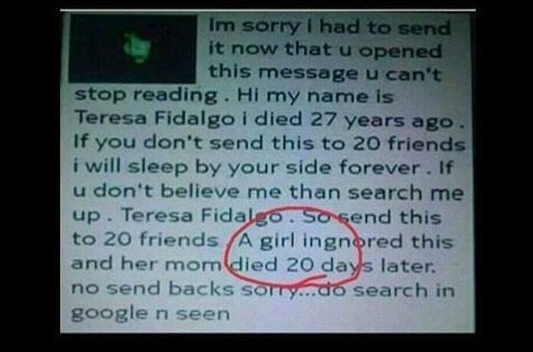 Teresa Fidalgo Mesajı Gerçek mi?