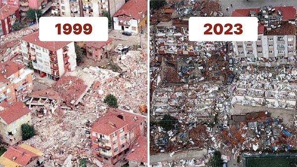 Hiç ders almadık mı? 1999 depremini hatırlayanlar ve yaşayanlar sosyal medyada konuşuyor.