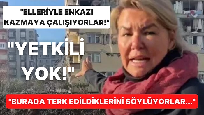 Sky News Muhabiri Deprem Bölgesinden Anlattı: “İnsanlar Elleriyle Enkazı Kazmaya Çalışıyorlar!”