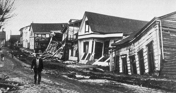 1. 1960 Şili Depremi (9.5) Valdivia
