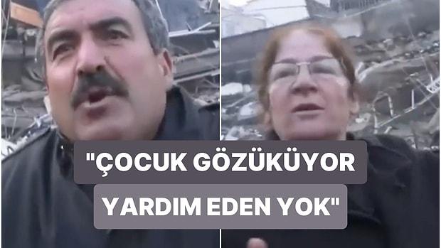 Depremin Merkezi Kahramanmaraş'ta da İsyan Eden Vatandaşlar: "Maraş'ı Sildiler mi?"