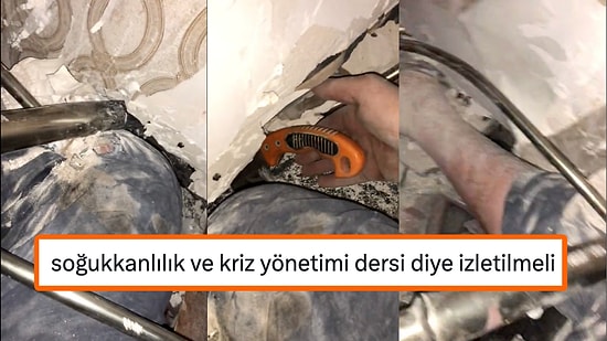 Depremde Enkaz Altında Kalan Bir Vatandaşın Filmlere Konu Olacak Mucizevi Kurtuluşu