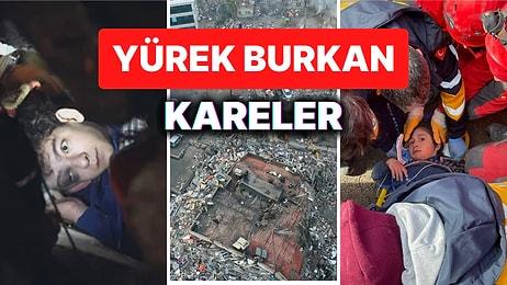 Depremde 2. Gün: Kahramanmaraş'ta Depremin Neden Olduğu Korkunç Yıkım ve Mucize Kurtuluş Kareleri