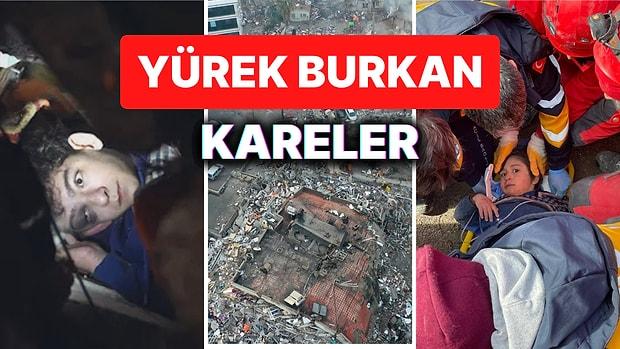 Depremde 2. Gün: Kahramanmaraş'ta Depremin Neden Olduğu Korkunç Yıkım ve Mucize Kurtuluş Kareleri