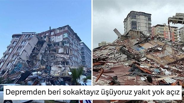 Kahramanmaraş'taki Depremden Sonra Araçlarına Sığınan Birçok Kişi Yakıt Yetersizliğine İsyan Etti