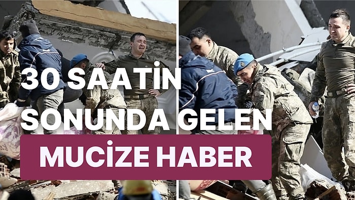 30 Saattir Enkaz Altında Yardım Bekleyen Yaralı Kadını Kurtaran Askerin Gözyaşları Yürekleri Burktu