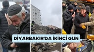 Depremde İkinci Gün: Peş Peşe Gerçekleşen Depremlerin Ardından Diyarbakır'ın Durumunu Gösteren Kareler