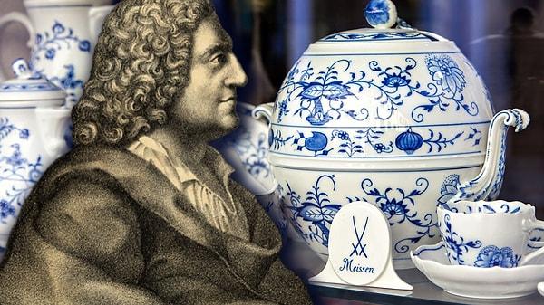 18. yüzyılda, bir simyacı olan Johann Friedrich Böttger, formülü geliştirdi ve Christie's'e göre Almanya'da Meissen fabrikasını kurdu. 1770'lerde İngiltere, Cornwall'da kaolin bulundu, bu yüzden İngilizler de porselen üretmeye başladı.