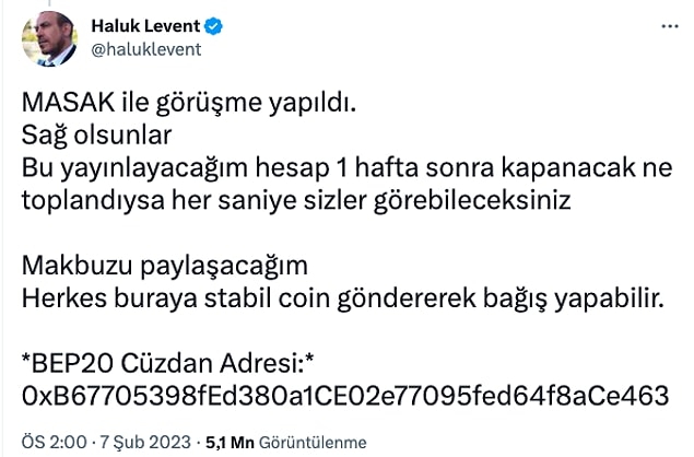 Ahbap Derneği Deprem Bağışı Nasıl Yapılır? Ahbap Derneği Yardım Yapmak İçin IBAN numarası 11 s a8815c230c8bd55de69eca91928a5f7659ba9d9b