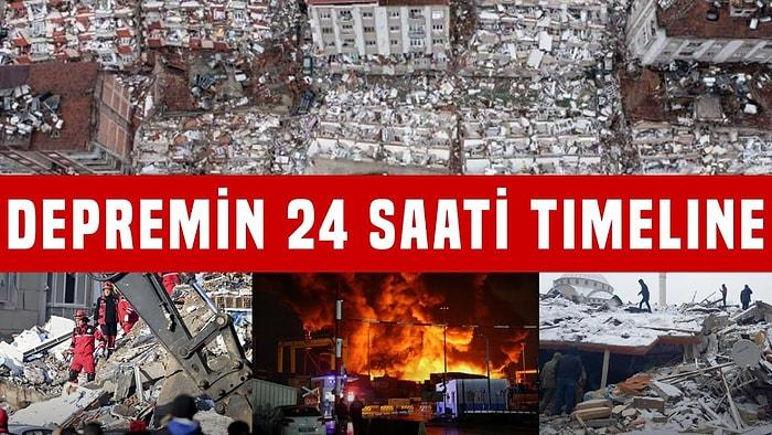 Türkiye'yi Yasa Boğan Depremin İlk Gününde Neler Yaşandı?