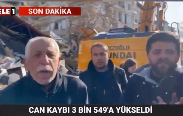 Yardım bekleyen vatandaşlar arasında Hatay'ın Kırıkhan ilçesinde yaşayan vatandaşlar da var. AK Parti Kırıkhan İlçe Yönetim Kurulu üyesi olduğunu söyleyen bir vatandaş hükümeti eleştirdi.