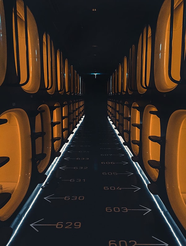 39. Лучшие капсульные отели в Японии