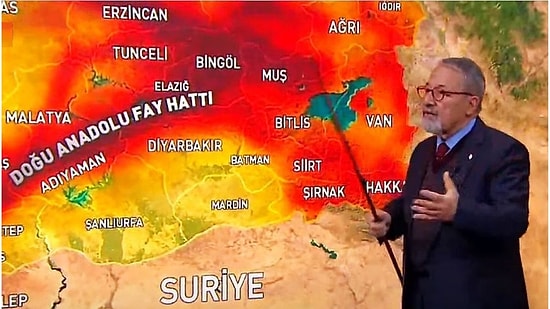 Naci Görür Yeni Deprem İçin Yer Gösterip Uyardı