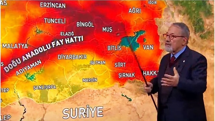 Naci Görür Yeni Deprem İçin Yer Gösterip Uyardı