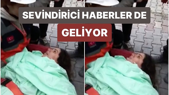 Sevindirici Haberler Gelmeye Devam Ediyor! Hatay'da 9 Aylık Hamile Kadın, 40 Saat Sonra Enkazdan Kurtarıldı