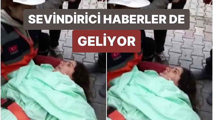 Sevindirici Haberler Gelmeye Devam Ediyor! Hatay'da 9 Aylık Hamile Kadın, 40 Saat Sonra Enkazdan Kurtarıldı