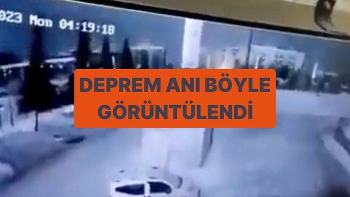 Kahramanmaraş’ta Gerçekleşen 7.7 Büyüklüğündeki Depremin Güvenlik Kamerası Görüntüleri