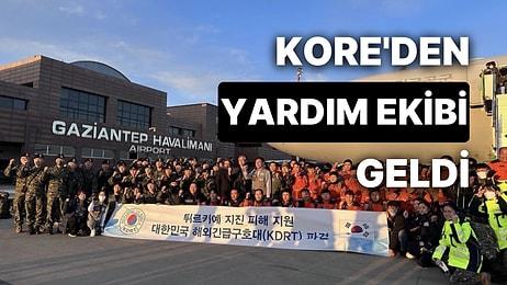 Güney Kore'nin Gönderdiği En Büyük Acil Yardım Timi: 118 Kişilik Arama-Kurtarma Ekibi Türkiye'ye Ulaştı