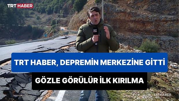 TRT Haber, Kahramanmaraş'ın Pazarcık İlçesindeki 7.7 Büyüklüğündeki Depremin Başlangıç Noktasını Görüntüledi