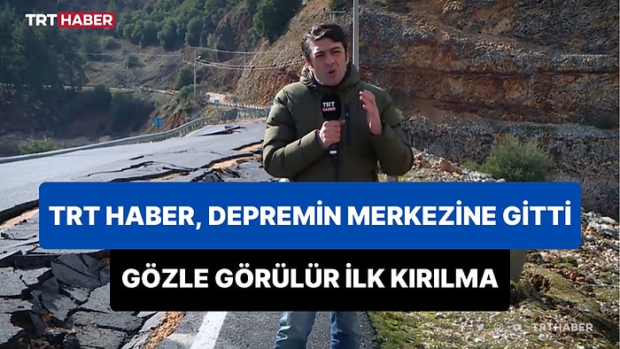 TRT Haber, Kahramanmaraş'ın Pazarcık İlçesindeki 7.7 Büyüklüğündeki Depremin Başlangıç Noktasını Görüntüledi