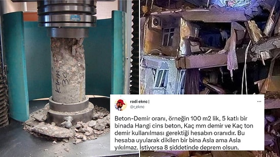 Hazır Beton Sektöründe Yıllarca Çalışmış Bir Kullanıcı Yıkılan Binaların Temel Nedenini Açıkladı