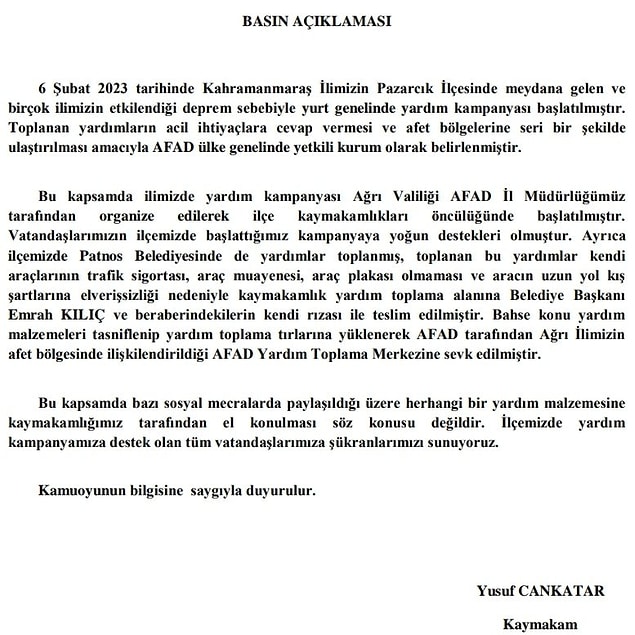 HDP: "Yardım Aracına El Konuldu" Kaymakamlık: "Araç Kış Şartlarına Uygun Değildi" 6 s 6edc5f198e7efd9a167c56c20cee0cf81741aed9