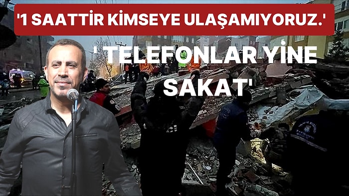 Deprem Bölgesinde Sahada Yer Alan Haluk Levent Çekmeyen Telefonlardan Dolayı GSM Şirketlerine İsyan Etti