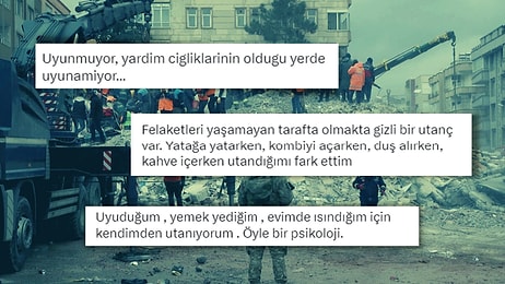 Deprem Sonrası Hayatta Kalan Kişilerin Hissettiği Suçluluk Duygusuyla İlgili Paylaşımları Yürek Burktu