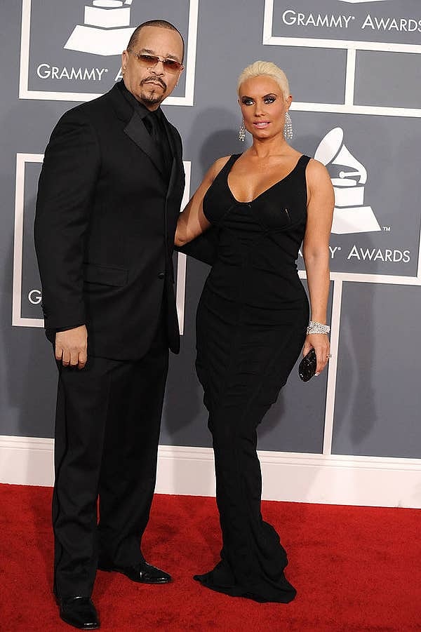 Ice-T и Coco на своей первой церемонии "Грэмми" в 2012 году: