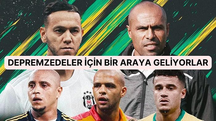 Brezilyalı Ünlü Futbolcular, Mert Nobre ve Josef de Souza'nın Sunumuyla Türkiye İçin Yardım Toplayacak