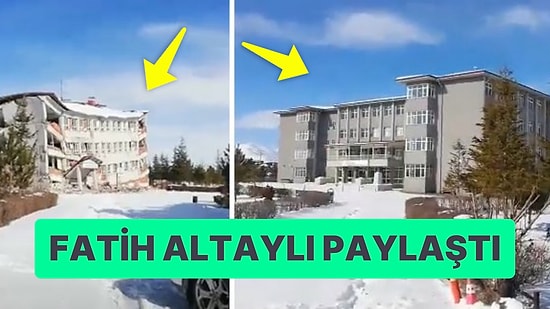 Fatih Altaylı Paylaştı: Devletin Yaptığı Bina Çöktü, Yanında Ciner'in Yaptığı Binada Çatlak Bile Yok