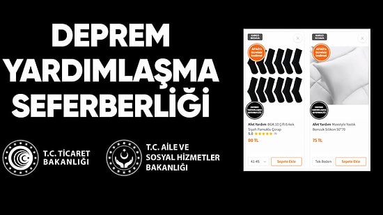 Yardım Etmek Zor Değil! "E-Ticaret Deprem Yardımlaşma Seferberliği"ne Nereden, Nasıl Katılabiliriz?