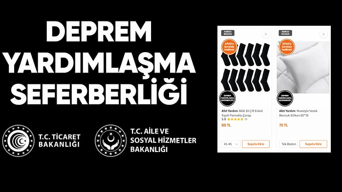 Yardım Etmek Zor Değil! "E-Ticaret Deprem Yardımlaşma Seferberliği"ne Nereden, Nasıl Katılabiliriz?