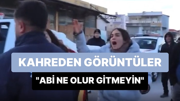 Jandarma Ekiplerinin Bölgeden Ayrılmasını İstemeyen Vatandaşların Kahreden Yakarışları: 'Abi Ne Olur Gitmeyin'