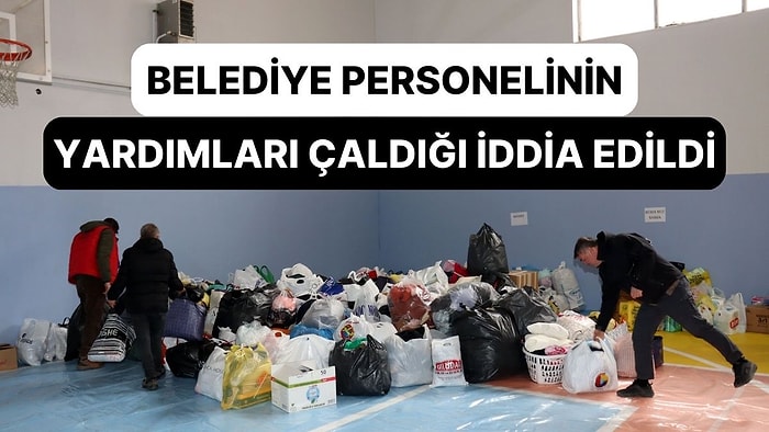 Belediye Personeli Yardımları Çaldı İddiası: 4 Kişi Hakkında Soruşturma Başlatıldı