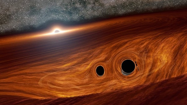 Şu anda süper kütleli kara deliklerin nasıl bu kadar büyüdüğü anlaşılamasa da ikili kara delikler olarak bilinen daha küçük 2 kara deliğin birleşmesiyle oluştuklarına inanılıyor.
