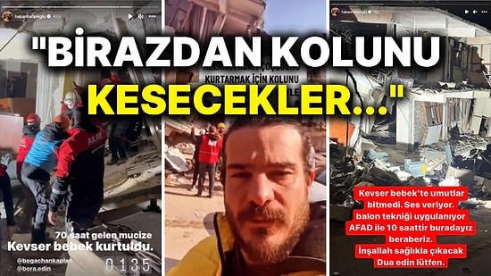 Enkazdan Yeğenini Kurtarabilmek İçin Kolunu Feda Eden Kişiyi Paylaşan Hakan Hatipoğlu Yürekleri Acıttı!