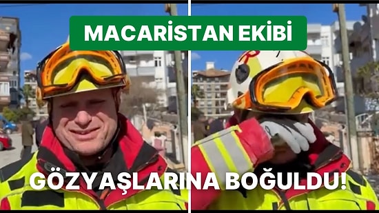 Saatler Süren Çalışmadan Sonra Küçük Bir Kızı Enkazdan Kurtaran Macaristan Ekibinin Duydulandıran Görüntüleri