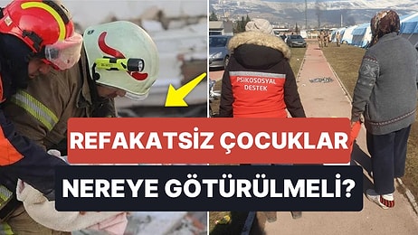 Bakanlık Duyurdu: Afet Bölgesinde Bulunan Refakatsiz Çocukları Teslim Edebileceğiniz Yerler